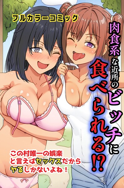 【フル漫画】肉食系な近所のビッチに食べられる！？この村唯一の娯楽と言えばセックスだからヤるしかないよね！（単話）｜k178adrrn02163