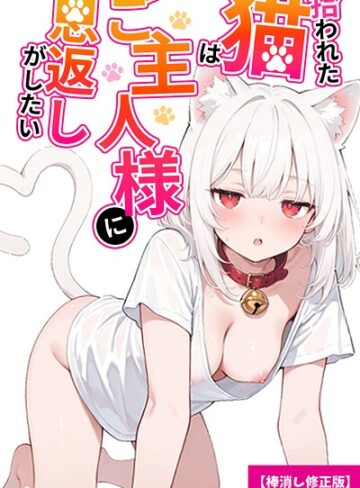 【フル漫画】拾われた猫はご主人様に恩返しがしたい【棒消し修正版】（単話）｜s886atrlw01602