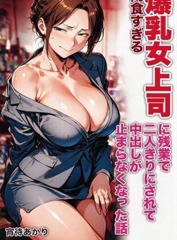 【フル漫画】肉食すぎる爆乳女上司に残業で二人きりにされて中出しが止まらなくなった話【モザイク版】（単話）｜s886atrlw02886